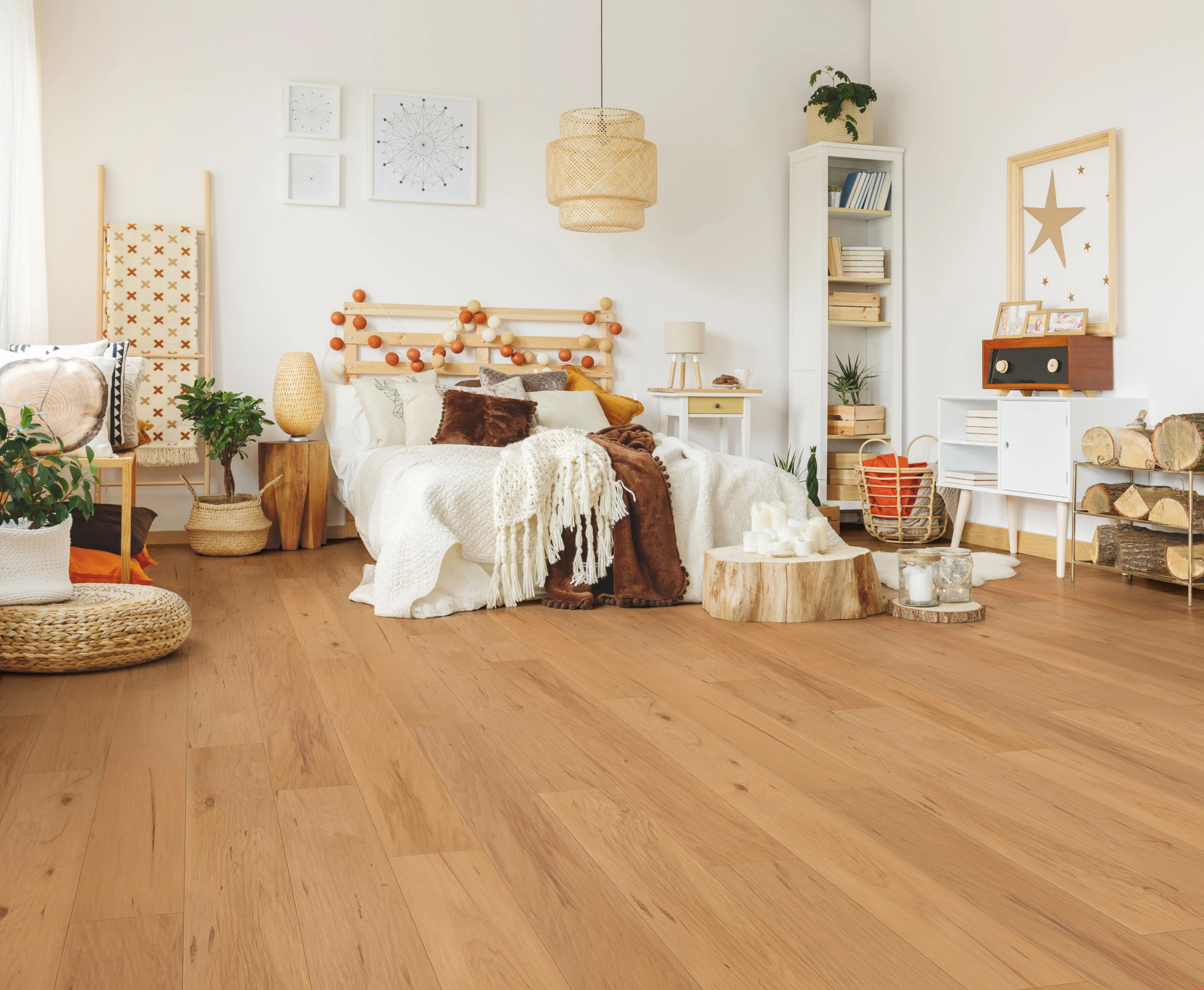 Natural Hickory-Heritage Collection- Waterproof Flooring